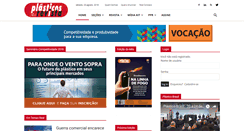 Desktop Screenshot of plasticosemrevista.com.br